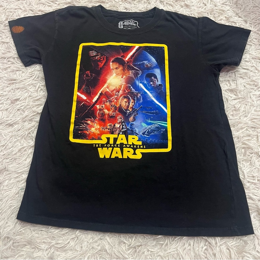Youth Star Wars The Force Awakens Galaxy Premier collection T-Shirt Size Youth L